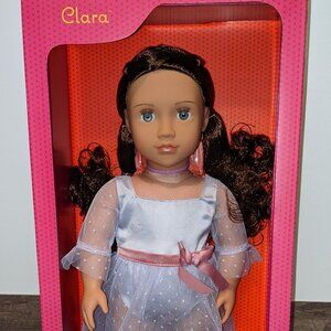 Our Generation Clara Doll Nutcracker Christmas Holiday Limited Edition, 18"